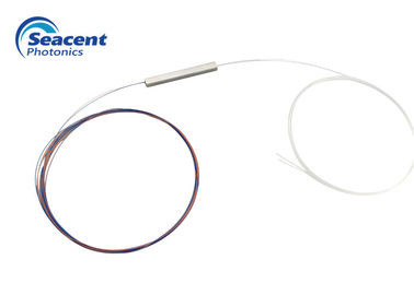 Type nu du dispositif 2x2 de fibre de diviseur de forte stabilité de PLC avec la longueur de 1m adaptée aux besoins du client