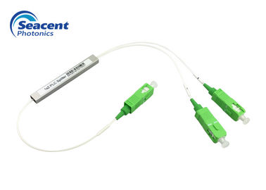 Type micro diviseur optique de PLC de diviseur de fibre de 1x2 pour le réseau optique passif