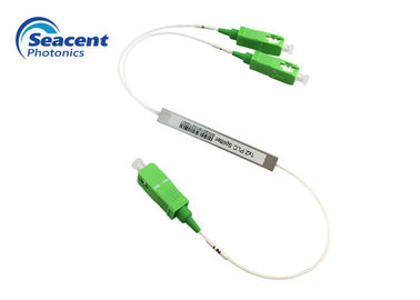Type planaire du diviseur 1x2 de circuit d'onde lumineuse de PLC avec des connecteurs de Sc RPA