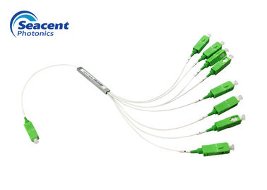 Type micro optique passif du diviseur 1X6 1x8 de fibre de PLC de réseau de diviseur de PLC