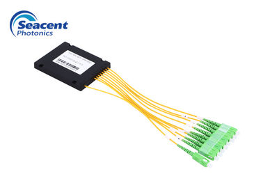 diviseur en plastique d'ABS de diviseur de PLC de la fibre 1x8 de 2.00mm pour le réseau optique passif
