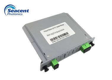 Type diviseur optique optique d'insertion de la fibre 1x2 du diviseur 0.9mm 0.5m de PLC