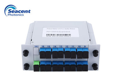 Le diviseur de PLC 1x16 du design compact 0.9mm 0.5m branchent le diviseur de fibre de FTTH