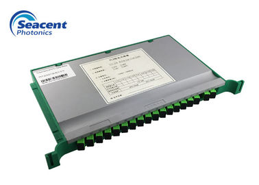 Type optique type design compact de plateau de fibre de plateau de diviseur de PLC de 2x16 0.9mm