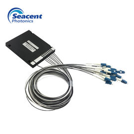 Type DWDM Mux Demux, 1×8 fibre multi DWDM optique de cassette de la Manche 200G