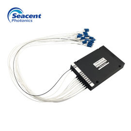 Type optique passif élevé de cassette du multiplexeur 200G de l'isolement DWDM Mux 1× 8