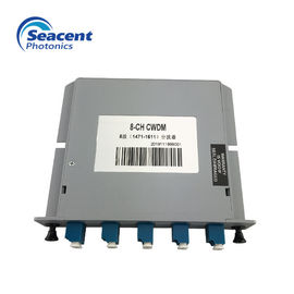 Fibre professionnelle CWDM optique Mux Demux 8 canaux avec 1270~1610nm
