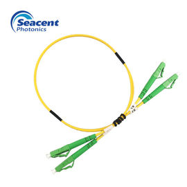 Corde de correction optique duplex de fibre de mode unitaire LC à résistant à hautes températures de LC