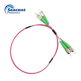 Fc duplex à plusieurs modes de fonctionnement à la corde de correction de fibre de Fc MM50/125 OM3, polonais de RPA
