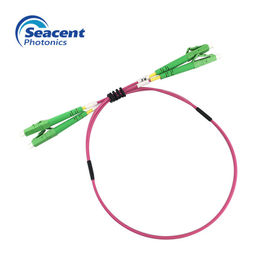 à plusieurs modes de fonctionnement duplex optique de la corde de correction de fibre de 1.5m 3.0mm LC LC, polonais de RPA