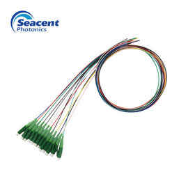 Bas tresse de la perte par insertion LC RPA, tresse de poutre de 12 couleurs dans l'optique des fibres