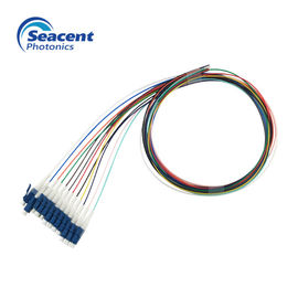 Poutre de couleur du tresse 12 de fibre d'UPC LC pour le système de transmission optique
