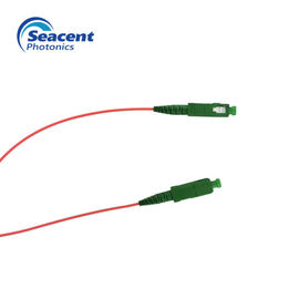 Tresse de mode unitaire de Sc, tresse recto pour le câble optique ISO9001 de fibre approuvé