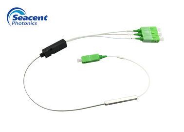 type diviseur audio optique de fibre de perte de diviseur de la branche 1x3/rendement élevé de PLC
