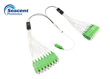 Diviseur optique micro de forte stabilité de PLC de la fibre 2x8 avec le design compact