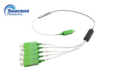 type diviseur optique de PLC, diviseur de la branche 1x5 de fibre de FTTH Systemplc