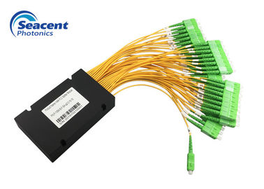 Type diviseur de PLC du diviseur 1X32 de cassette de stabilité élevée pour l'Internet de TV de câble