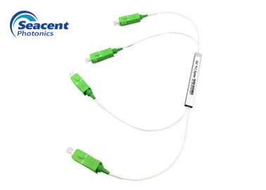 Sc APC optique micro de diviseur de PLC de la fibre 1x2 pour le FTTH FTTB FTTX PON
