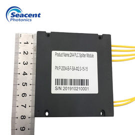 type de cassette de l'ABS 2X4 diviseur de PLC de fibre du module de diviseur de PLC/FTTH