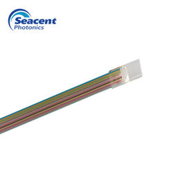 V-cannelure de fibre optique de la rangée 12 ch de ROHS pour le diviseur de PLC de rangée de fibre de fa