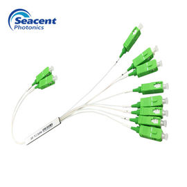 Diviseur optique en acier de fibre de PLC du tube 2*8