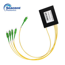 Type de cassette d'ABS fibre de module de diviseur de PLC de 1X4 au point
